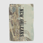 Serviette De Golf ABH la Nouvelle-Orléans (Devant)