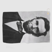 Serviette De Golf Abraham Lincoln : 16ème Président de l'Amérique (Horizontal)