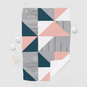 Serviette De Golf Abstract ful geometry (En situation)