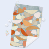 Serviette De Golf Abstract Modern Geometric Art