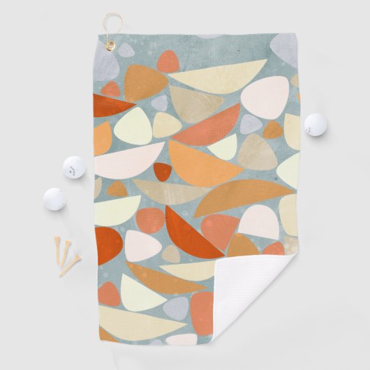 Serviette De Golf Abstract Modern Geometric Art (En situation)