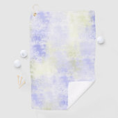 Serviette De Golf Abstrait d'olive violette (En situation)