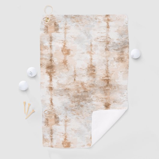 Serviette De Golf Abstrait Jour Pluvieux (En situation)