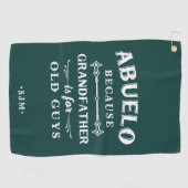 Serviette De Golf Abuelo | Grand-père est pour les vieux (Horizontal)