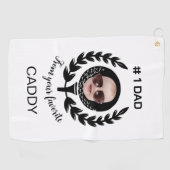 Serviette De Golf Accessoires pour Louveur-Cadeau de Fête des pères  (Horizontal)