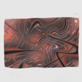 Serviette De Golf Accroches ondulées rustiques avec ombre de fumée s (Horizontal)