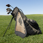 Serviette De Golf Ace of spades (Vert)