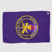 Serviette De Golf Affaires civiles (Horizontal)