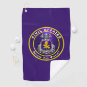 Serviette De Golf Affaires civiles (En situation)
