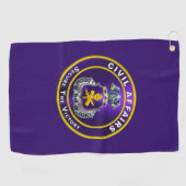 Serviette De Golf Affaires civiles (Horizontal)