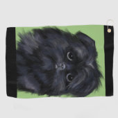 SERVIETTE DE GOLF AFFENPINSCHER (Horizontal)