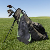 SERVIETTE DE GOLF AFFENPINSCHER (Vert)