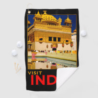 Affiche de voyage Inde art indien vintage