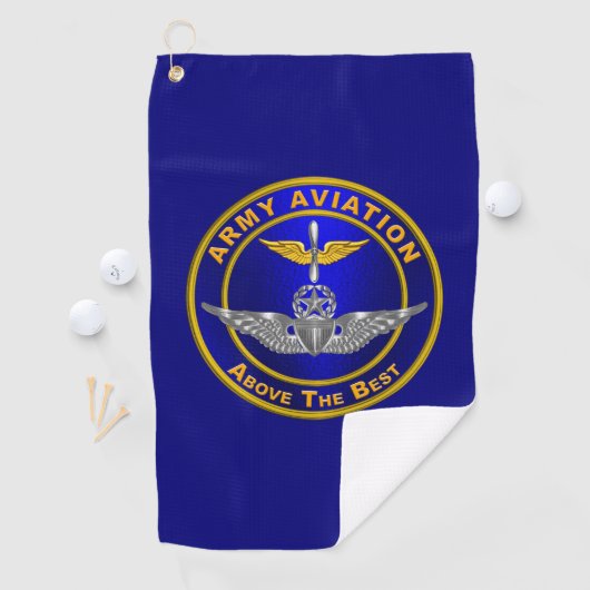 Serviette De Golf Ailes principales de l'aviation (En situation)