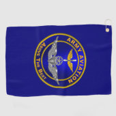 Serviette De Golf Ailes principales de l'aviation (Horizontal)