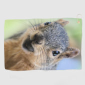 Serviette De Golf Aimant écureuil (Horizontal)