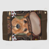 Serviette De Golf Airedale Terrier (Horizontal)