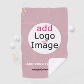Serviette De Golf Ajouter Votre Logo Entreprise Personnalisable Dust (En situation)