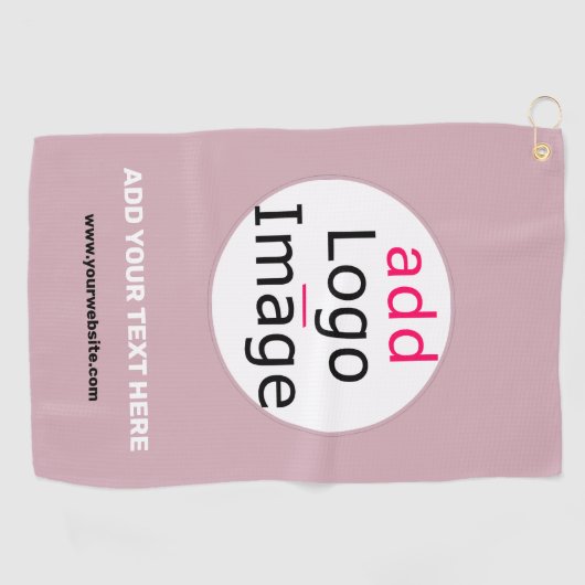 Serviette De Golf Ajouter Votre Logo Entreprise Personnalisable Dust (Horizontal)