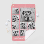 Serviette De Golf Ajouter votre propre collection de 9 photos — Peut (En situation)