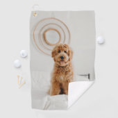 Serviette De Golf Ajouter votre propre logo photo do-it-yourself pho (En situation)