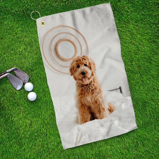 Serviette De Golf Ajouter votre propre logo photo do-it-yourself pho