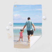 Serviette De Golf Ajouter votre propre photo et/ou texte (En situation)