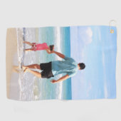 Serviette De Golf Ajouter votre propre photo et/ou texte (Horizontal)
