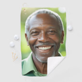 Serviette De Golf Ajoutez votre propre photo (En situation)