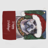 Serviette De Golf Alapaha Blue Blood Bulldog (Horizontal)