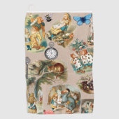 Serviette De Golf Alice à Wonderland Cheshire Cat Characters (Devant)