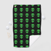 Serviette De Golf Alien (En situation)