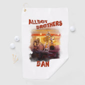 Serviette De Golf Allbot Brothers Band /Bob's Saucer Repair (En situation)