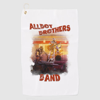 Serviette De Golf Allbot Brothers Band /Bob's Saucer Repair