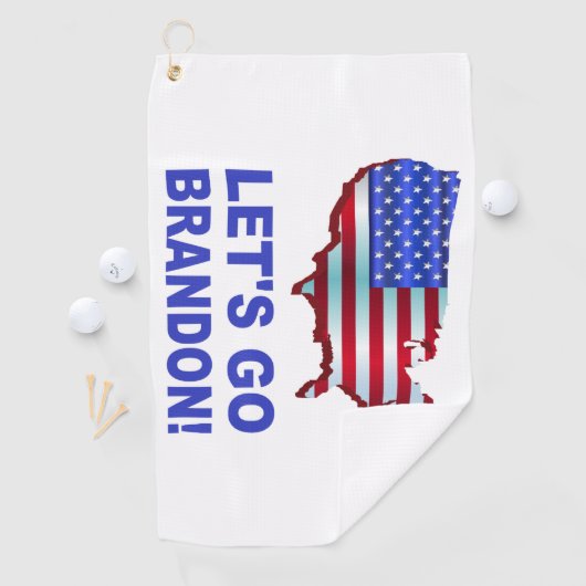 SERVIETTE DE GOLF ALLONS BRANDON. (En situation)