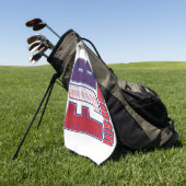Serviette De Golf Allons Brandon (Vert)