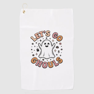 Serviette De Golf Allons-y les fantômes Halloween Mignon Fantôme