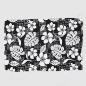 SERVIETTE DE GOLF ALOHA VENDREDI (NOIR) (Horizontal)
