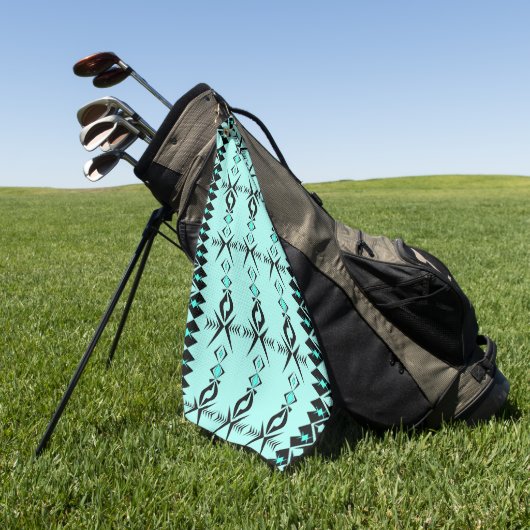 Serviette De Golf Amadahy ~ Eau forestière (Vert)