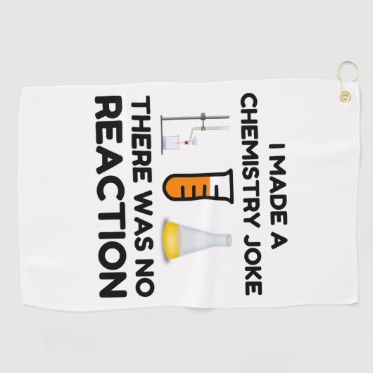 Serviette De Golf Amant de la science amusant (Horizontal)