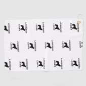 Serviette De Golf amateur de landseer (Horizontal)