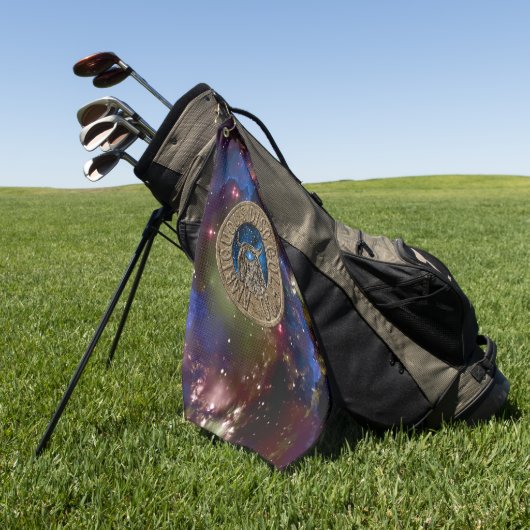 Serviette De Golf Ambiguous Disk Golf Co. Disquette (Vert)