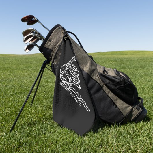 Serviette De Golf Ambiguous Disk Golf Co. Disquette (Vert)