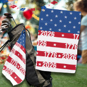 Serviette De Golf America 250 Stars & Stripes 1776 2026 Numerals