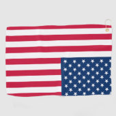 Serviette De Golf American Flag Golf Towel Patriotic (Horizontal)