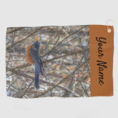 Serviette De Golf American Robin Golf Towel (Horizontal)