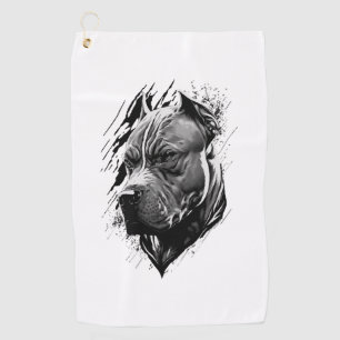 Serviette De Golf American Staffordshire Terrier
