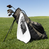 Serviette De Golf American Staffordshire Terrier (Vert)