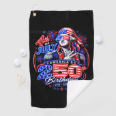 Serviette De Golf Amérique 250 Deuce (En situation)