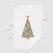 Serviette De Golf Amoureux de les chiens mignons et amusants Chien P (En situation)